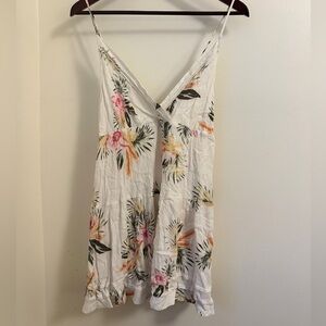 Floral Print Sleeveless Dress Z supply